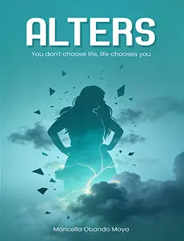 Creative book cover design with bold typography and layout